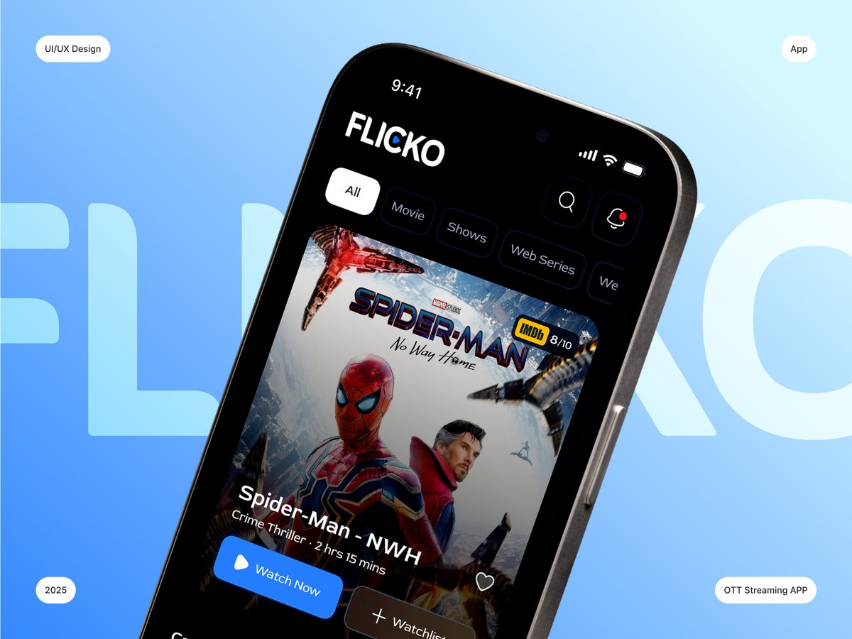 opedia_tech's tweet image. With on-demand access, personalized recommendations, and mobile-first designs, OTT streaming platforms are redefining the entertainment experience.

📌 Check more and get inspired - behance.net/gallery/227091…

#OTT #StreamingApp #GenZTech #AppDesign #DigitalEntertainment #opedia