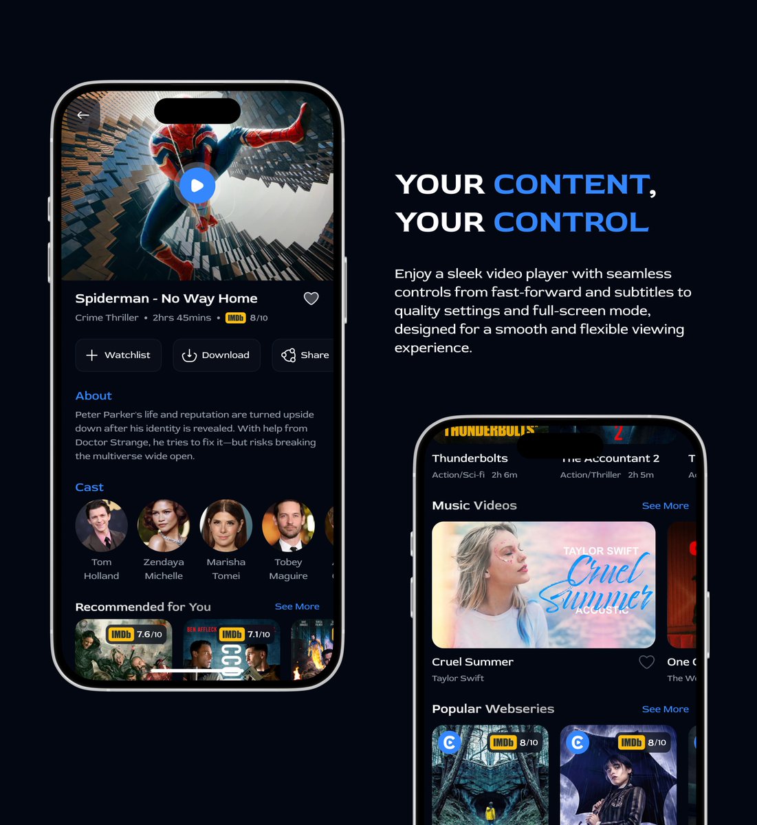 opedia_tech's tweet image. With on-demand access, personalized recommendations, and mobile-first designs, OTT streaming platforms are redefining the entertainment experience.

📌 Check more and get inspired - behance.net/gallery/227091…

#OTT #StreamingApp #GenZTech #AppDesign #DigitalEntertainment #opedia