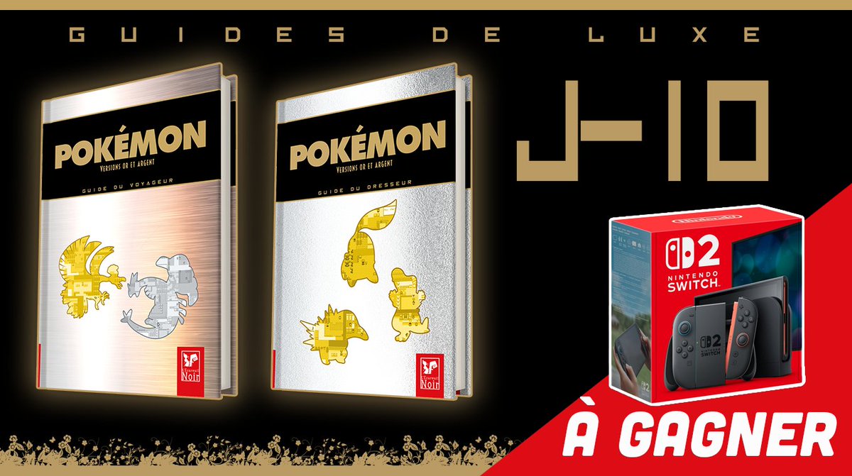 drlakav's tweet image. J-10.
Deux guides Pokémon.
Une Switch 2 à gagner.
Et un live ce soir pour faire le point 🔥

➡️ fr.ulule.com/gd-pokemon-or-…

Ce soir on parle de Johto, du cap des 1 000 préco, et de ce qui arrive 👀
#PokemonGS #Ulule #RetroGaming #Switch2