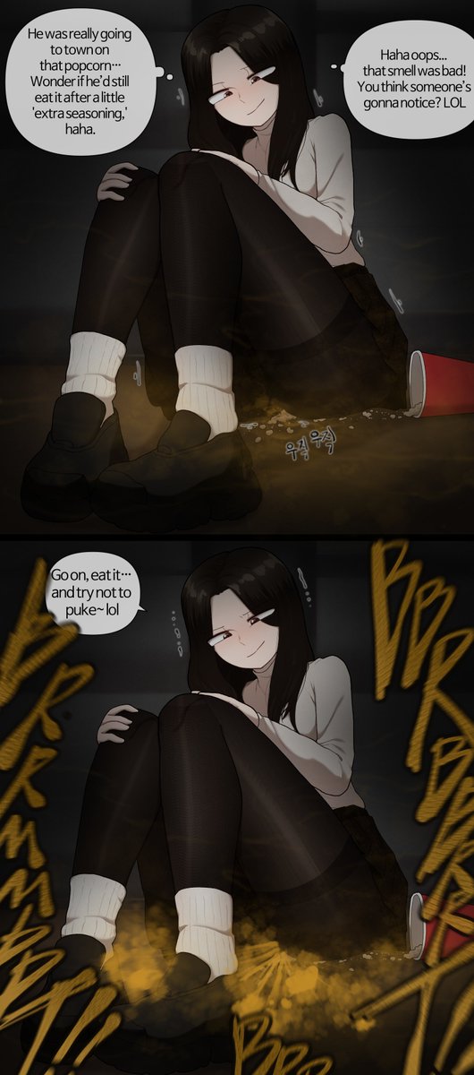 her special popcorn-making process