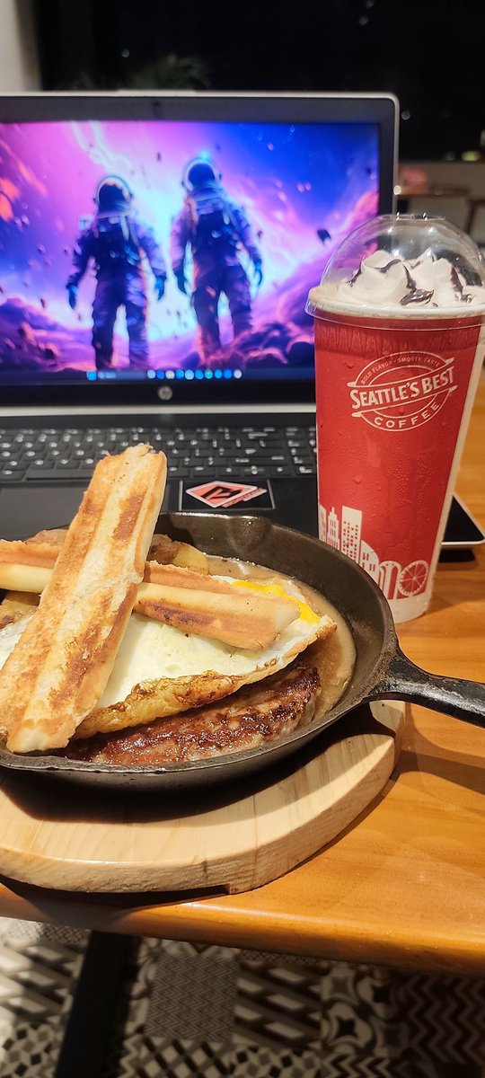 Coffee while working...