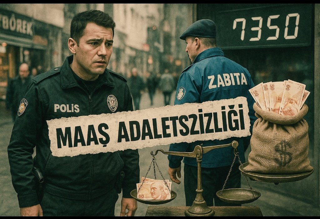 Oruç Reis (@rzgar21556206) on Twitter photo Zabıta Sosyal Denge tazminatı alıp 81.000 TL maaşla işe gidip gelirken,
Polis 56 bin TL maaşla hem onun işini yapıyor
hem de kendi görevini.
Bu adaletsizliktir. Polise en az 25 bin TL seyyanen zam verilmelidir.
<a href="/TC_icisleri/">T.C. İçişleri Bakanlığı</a>
<a href="/tcbestepe/">T.C. Cumhurbaşkanlığı</a>
<a href="/TBMMresmi/">TBMM</a>
#Polis
#PoliseSeyyanenZam Zabıta Sosyal Denge tazminatı alıp 81.000 TL maaşla işe gidip gelirken,
Polis 56 bin TL maaşla hem onun işini yapıyor
hem de kendi görevini.
Bu adaletsizliktir. Polise en az 25 bin TL seyyanen zam verilmelidir.
<a href="/TC_icisleri/">T.C. İçişleri Bakanlığı</a>
<a href="/tcbestepe/">T.C. Cumhurbaşkanlığı</a>
<a href="/TBMMresmi/">TBMM</a>
#Polis
#PoliseSeyyanenZam