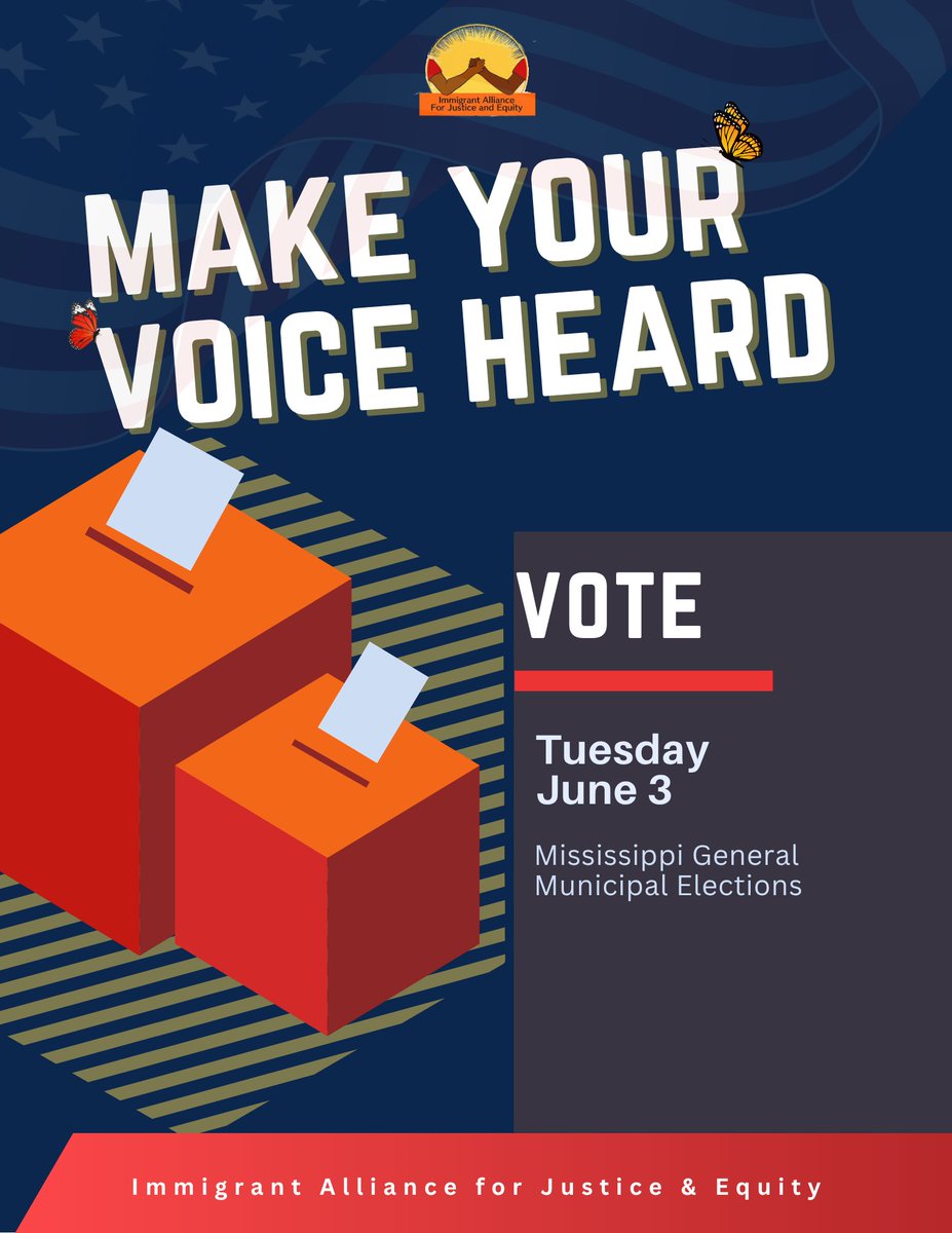 ¡Hoy son las Elecciones Generales Municipales! ¡Las urnas están abiertas hasta las 7:00 PM! ¡Haz que se ESCUCHE tu voz!
#votación #vota #Díadelaselecciones  
_____

Today is the Municipal General Election! Polls are open until 7:00 PM! Make your voice HEARD!
#vote #electionday