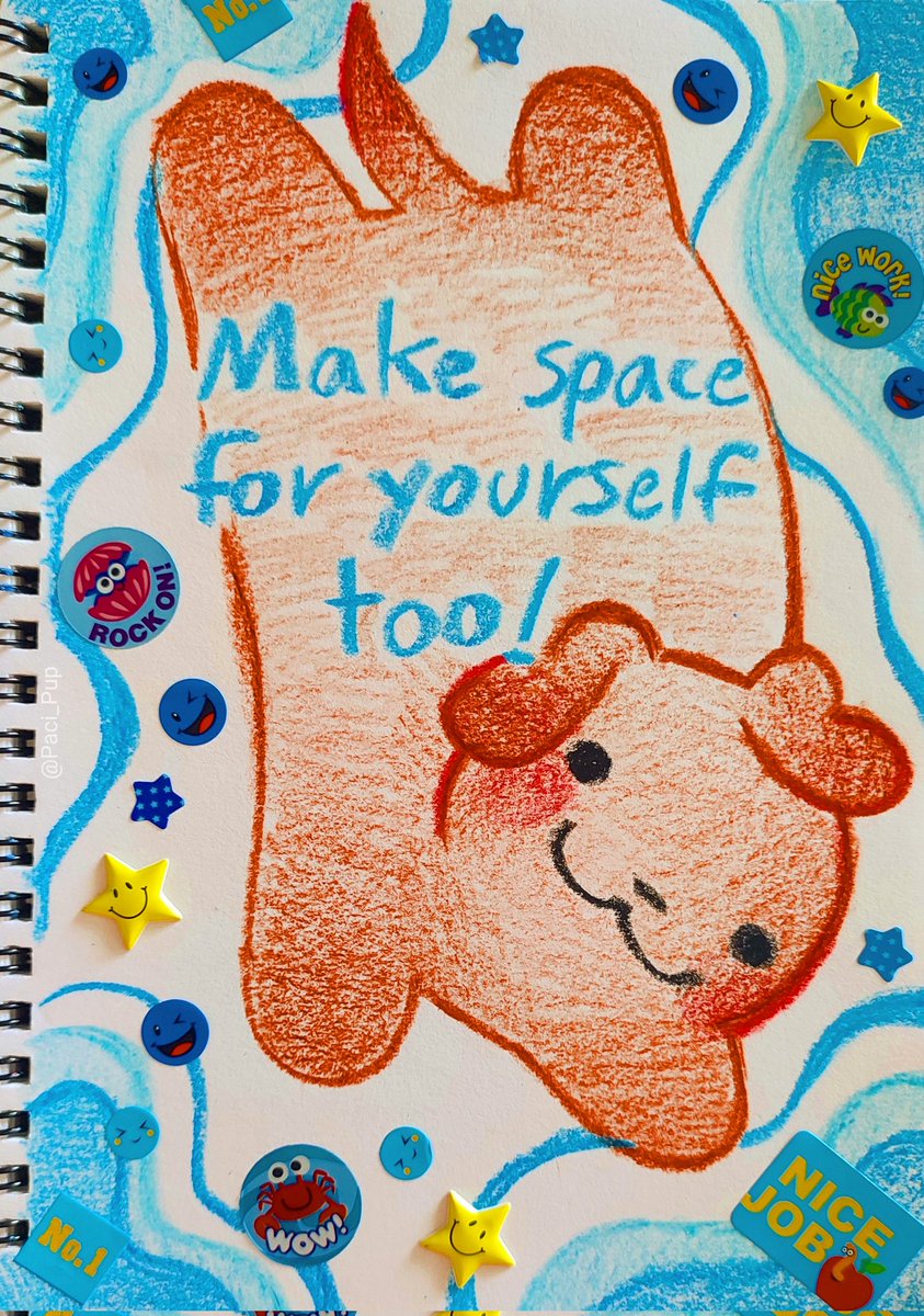 Take up space!
