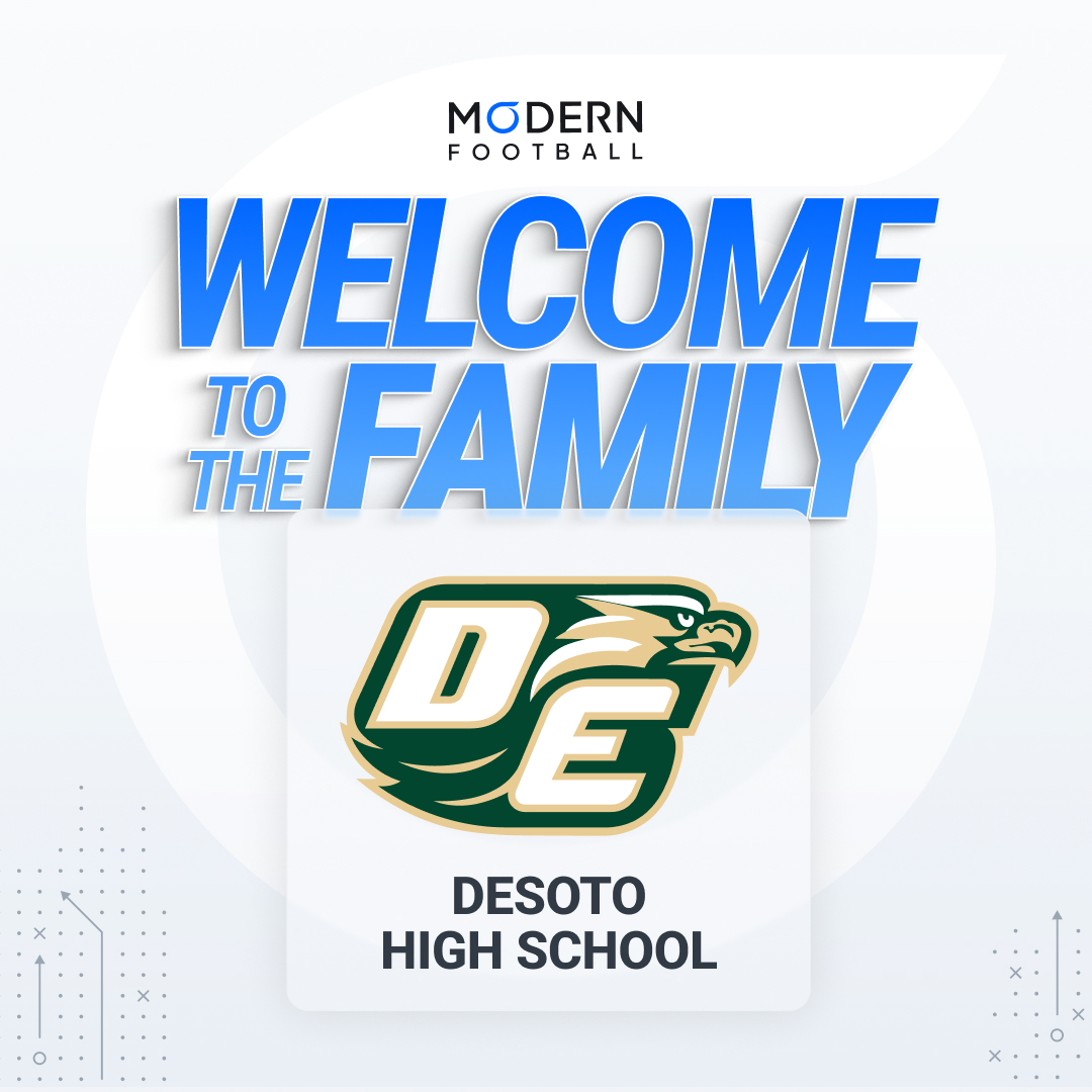 Modern Football Technology (@modernfb) on Twitter photo DeSoto chooses Modern Football!
"The data Modern Football provides & its approach to film breakdown gives us the answers we need to help us on Friday nights & save time during the week." - Head Coach, Claude Mathis <a href="/coachcmathis/">Claude Mathis</a> <a href="/FootballDesoto/">DeSoto Football</a> DeSoto chooses Modern Football!
"The data Modern Football provides & its approach to film breakdown gives us the answers we need to help us on Friday nights & save time during the week." - Head Coach, Claude Mathis <a href="/coachcmathis/">Claude Mathis</a> <a href="/FootballDesoto/">DeSoto Football</a>