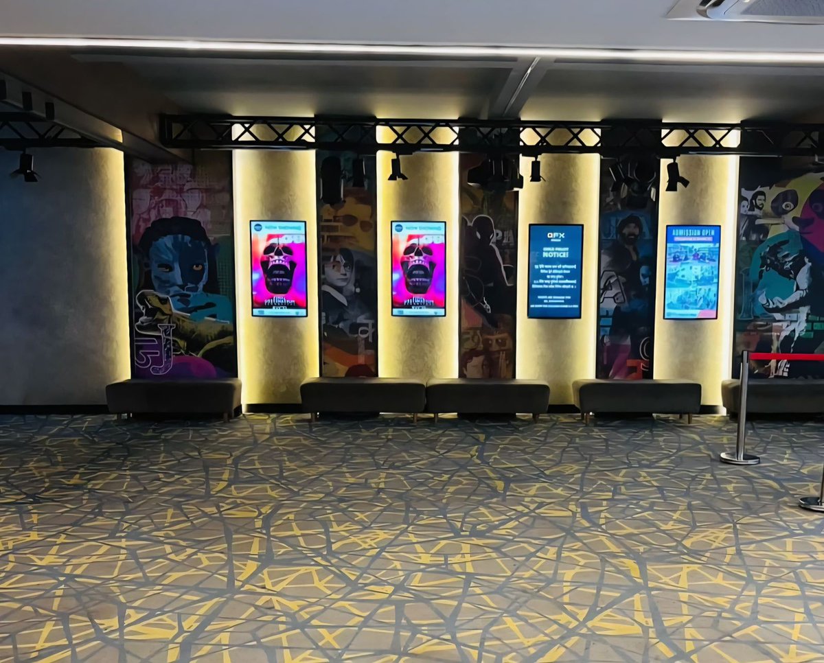 PulzElectronics's tweet photo. Pulz Electronics elevates the movie experience at Q’S Cinemas, Nepal with Auromax immersive audio system. Trusted by cinemas that demand nothing but the best.

#pulzelectronics #QSCinemas #ProAudio #cinematicsound #audiotechnology #immersiveexperience #pulzpower  #audiopro https://t.co/0vTekQJ1FS