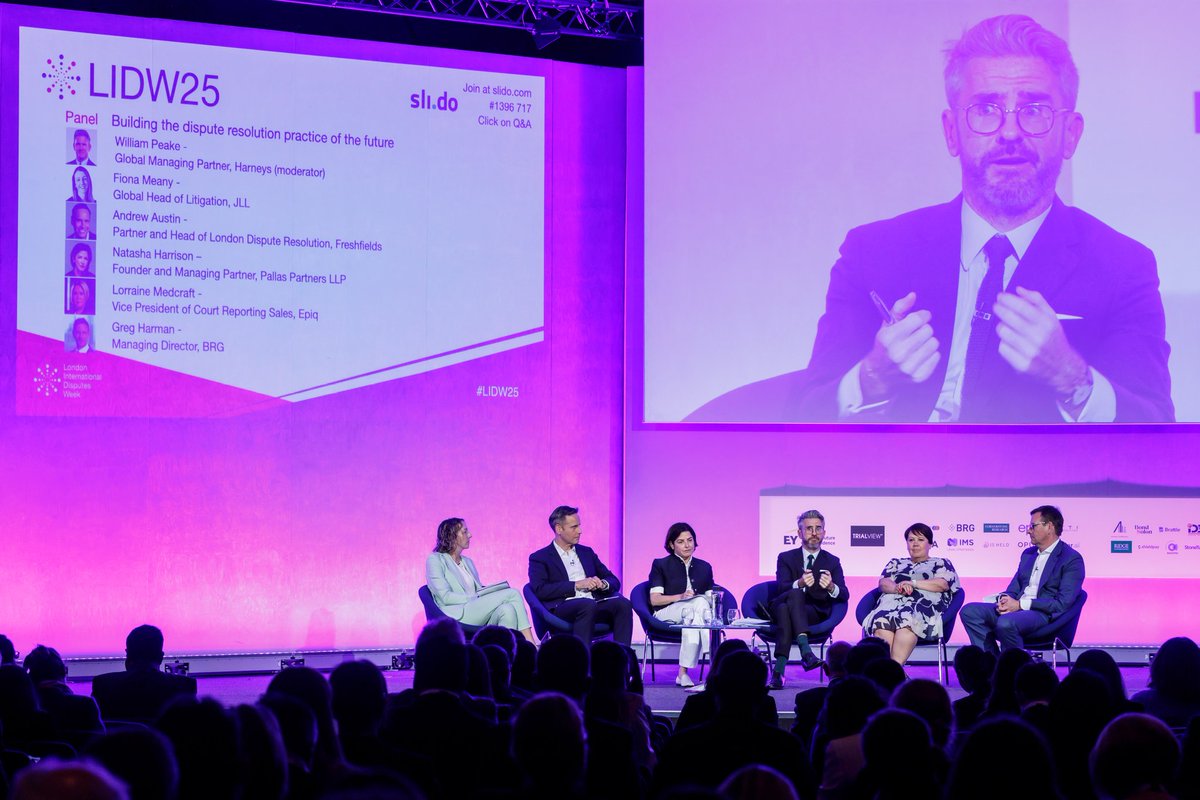 "We want to work with people who are engaged" 

At #LIDW25, we explored what it takes to build a successful dispute resolution practice in a rapidly evolving landscape. Panellists discussed how firms can adapt, innovate and deliver value in an increasingly competitive market.