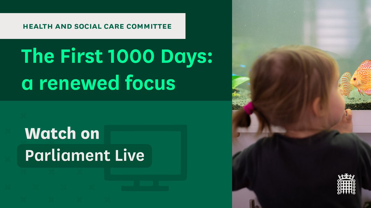 We're continuing our inquiry into the first 1000 days of life and examining local authority provision of early years services through the Family Hubs model. We'll hear from <a href="/TheIFS/">Institute for Fiscal Studies</a> @Barnardos @HullCCNews and <a href="/iHealthVisiting/">iHV</a> 

Learn more 👇