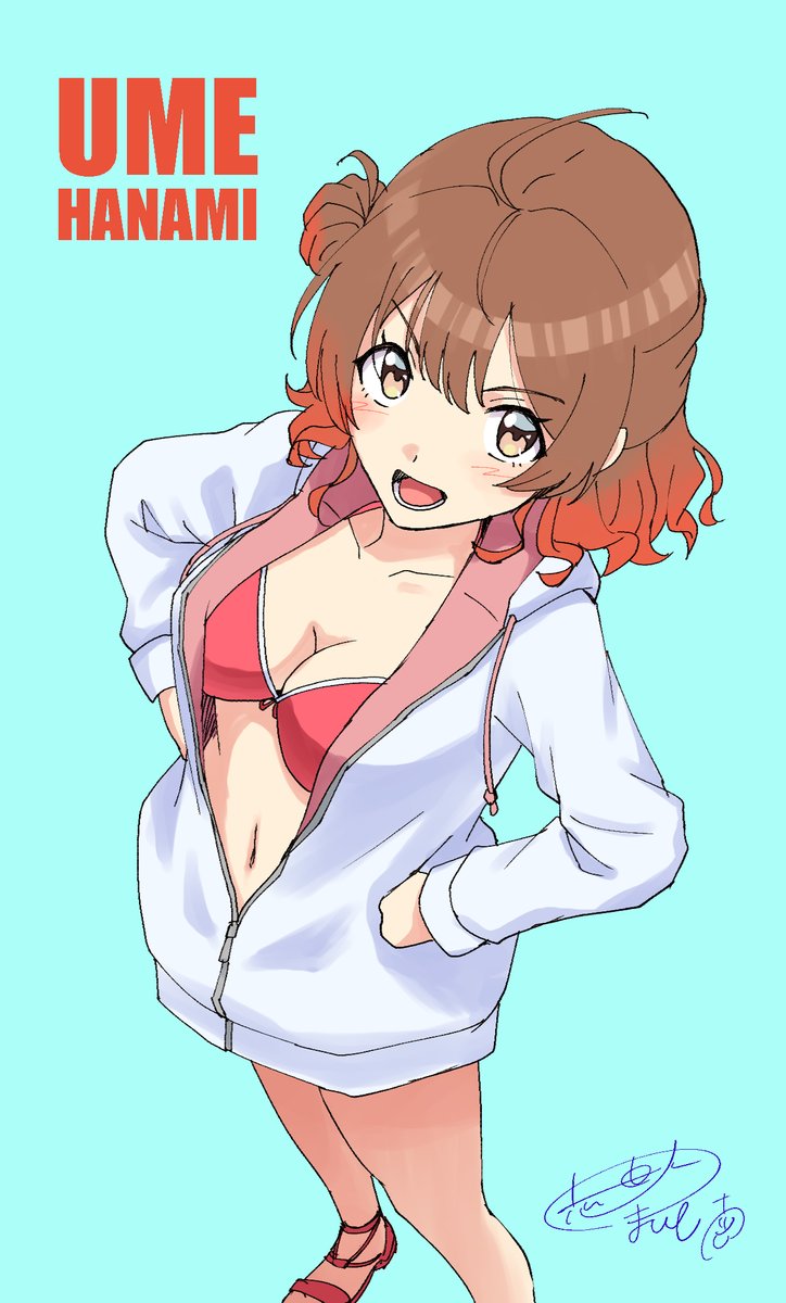 「純粋なでかいπを描きたい気持ちがたかまったので練習にリクいただいた花海佑芽ちゃん」|志画内まいと@お助けマン2巻発売中のイラスト