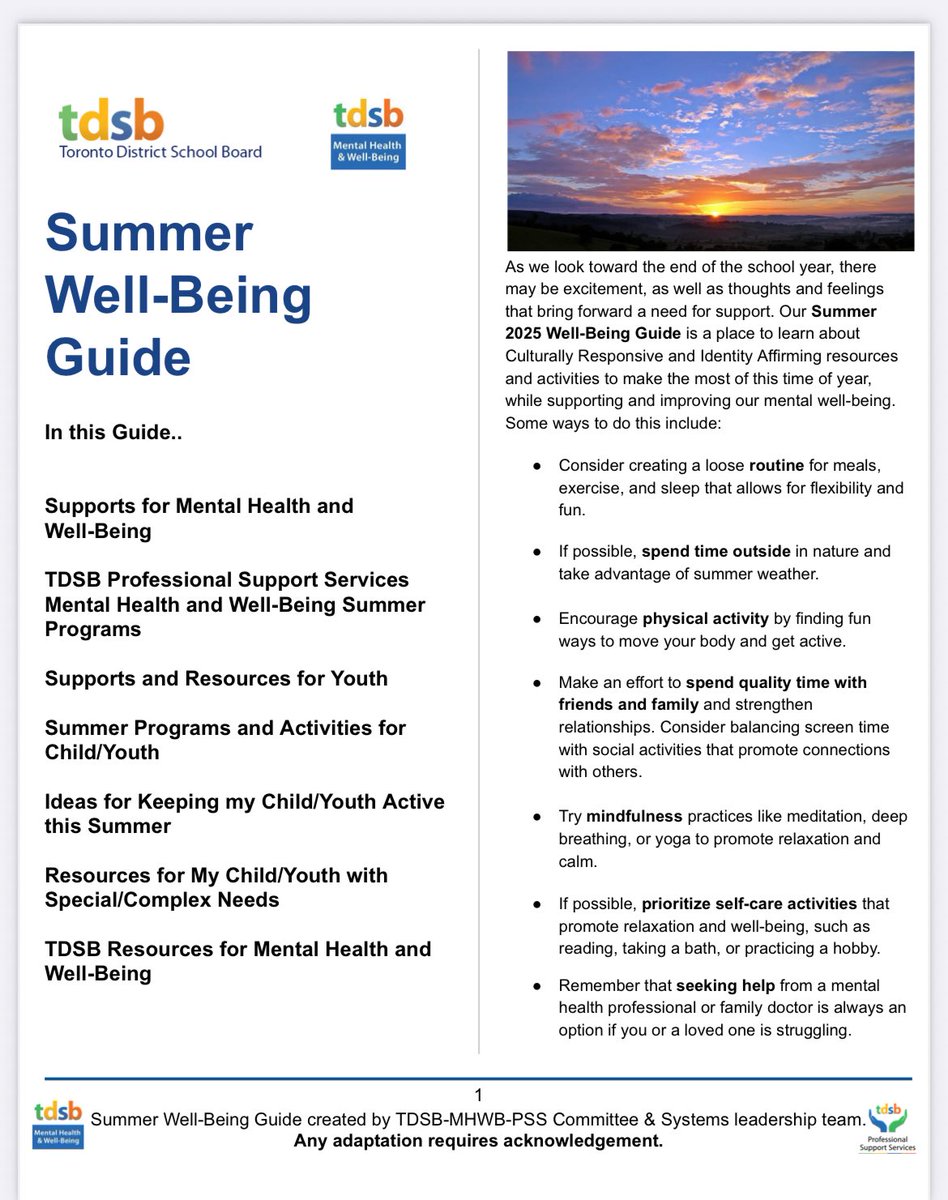 Shelley Laskin 🇨🇦 (@shelleylaskin) on Twitter photo The <a href="/tdsb/">Toronto District School Board</a> Summer 2025 Well-Being Guide is a place to learn about resources and activities to make the most of this time of year, while supporting and improving our mental health & well-being. tdsb.on.ca/Portals/0/docs… <a href="/TDSB_MHWB/">TDSB Well-Being</a> The <a href="/tdsb/">Toronto District School Board</a> Summer 2025 Well-Being Guide is a place to learn about resources and activities to make the most of this time of year, while supporting and improving our mental health & well-being. tdsb.on.ca/Portals/0/docs… <a href="/TDSB_MHWB/">TDSB Well-Being</a>