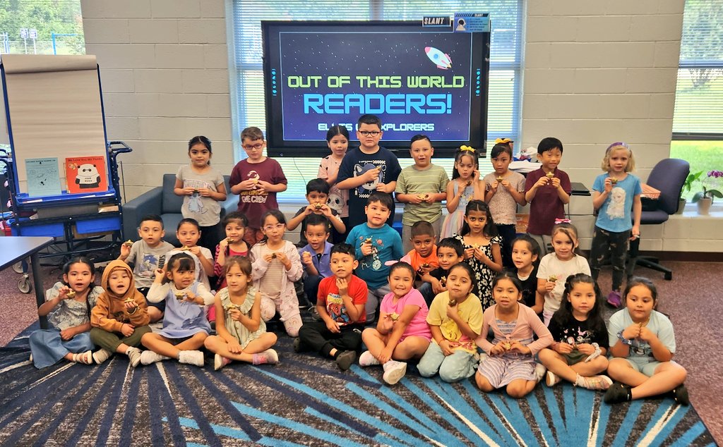 _AndyJacks's tweet image. Congratulations to our kindergartners who reached for the stars and moved up their reading levels this year! #EllisExplorers