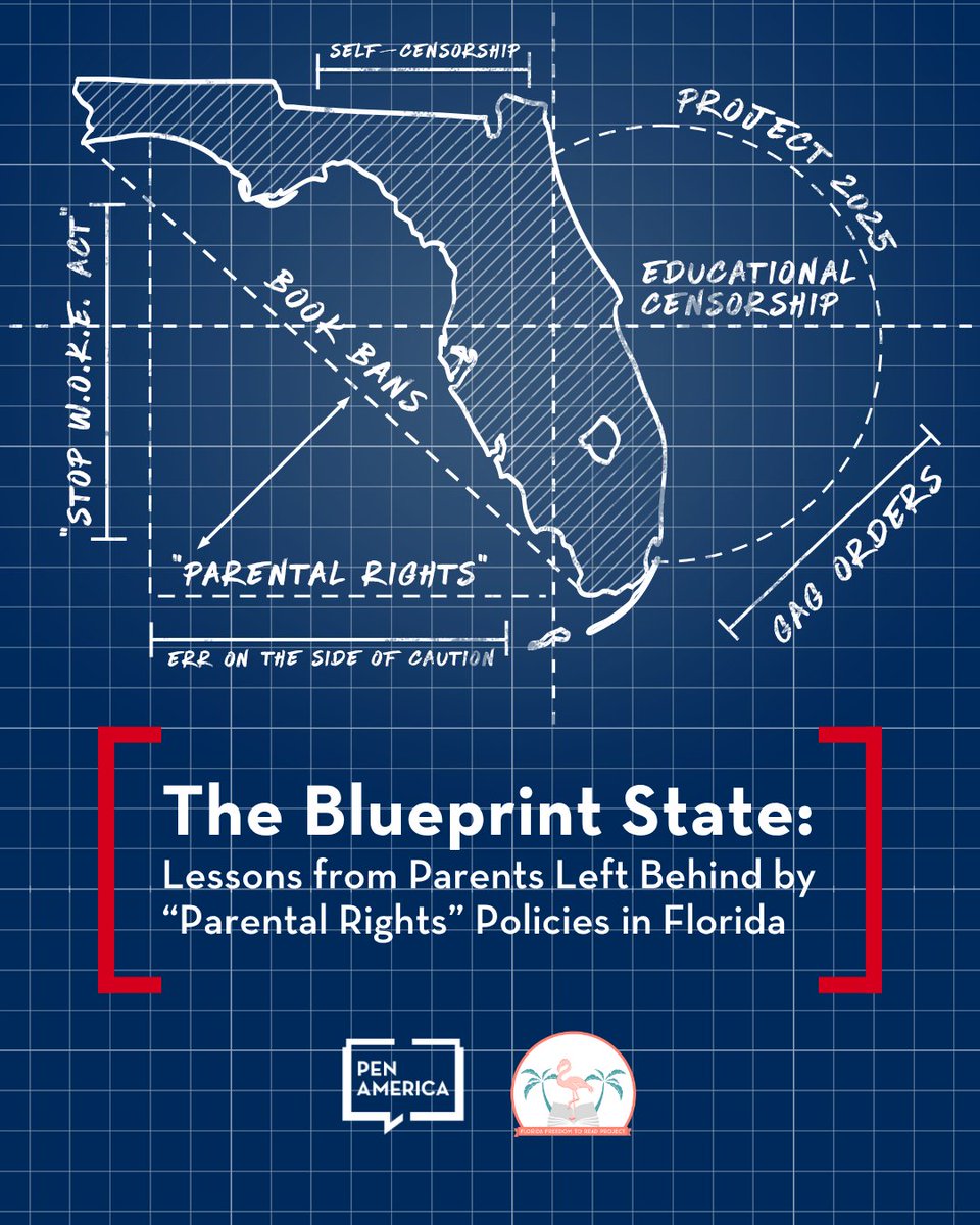 🧵For four years, Florida has led the country in rolling back the freedom to read and learn in public schools. Florida has banned more books in school libraries than any other state and erased topics like race, historic injustices and gender-related information from classrooms.