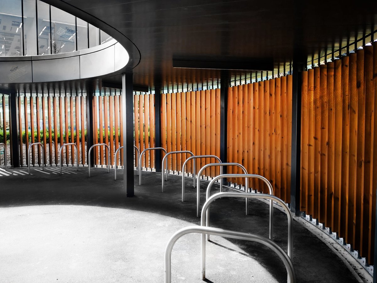 solarshader's tweet image. They:
📷 Allow #naturalairflow and #diffusedsunlight
📷 Protect against rain and #solarglare
📷 Reduce heat build-up inside shelters
📷 Help preserve bicycle components like tyres, saddles, and handlebars
📷 Add a layer of privacy and #security...

#iwanttoridemybicycle #Louvres