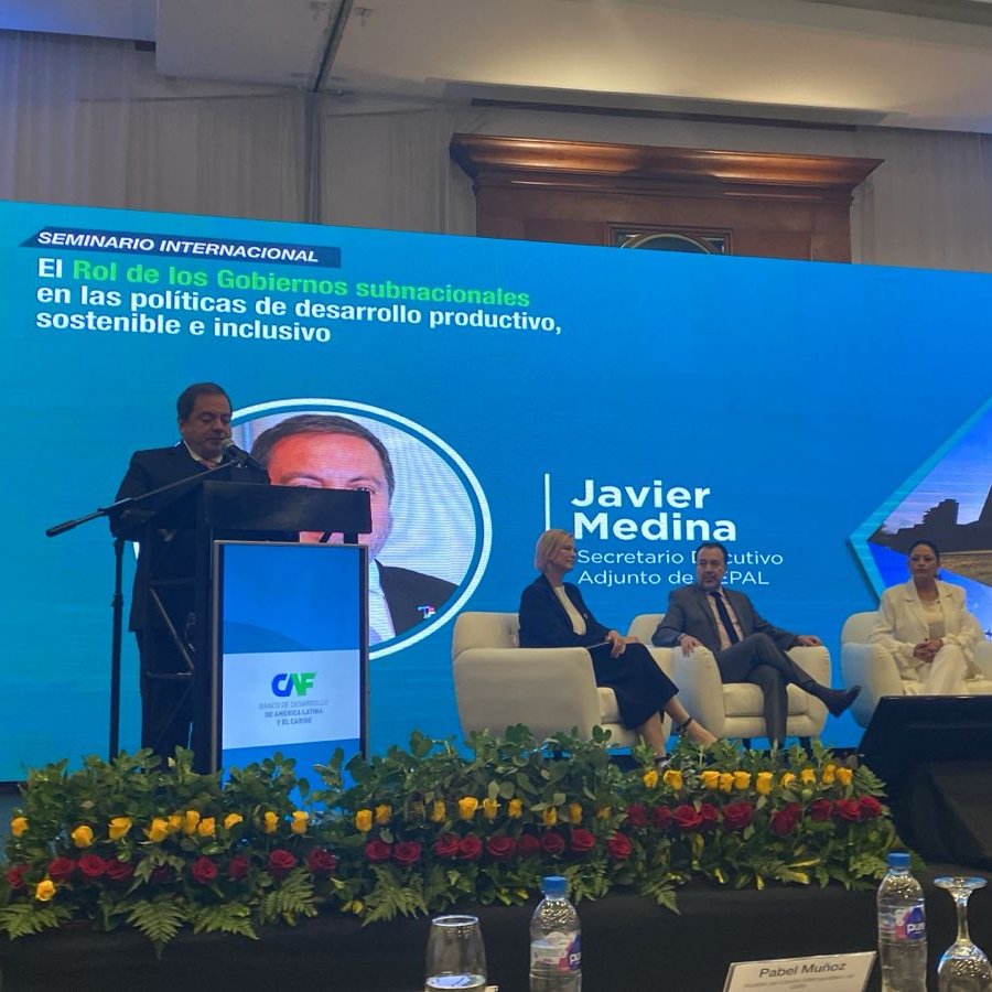 CEPAL (@cepal_onu) on Twitter photo 🗨️Es imperativo que los países de #AméricaLatina y el #Caribe y sus territorios escalen y mejoren sus políticas de desarrollo productivo, dice el Secretario Ejecutivo Adjunto de la #CEPAL, Javier Medina Vásquez, en representación del Secretario Ejecutivo <a href="/JoseMSalazarX/">JoseMSalazarX_CEPAL</a>, en la 🗨️Es imperativo que los países de #AméricaLatina y el #Caribe y sus territorios escalen y mejoren sus políticas de desarrollo productivo, dice el Secretario Ejecutivo Adjunto de la #CEPAL, Javier Medina Vásquez, en representación del Secretario Ejecutivo <a href="/JoseMSalazarX/">JoseMSalazarX_CEPAL</a>, en la