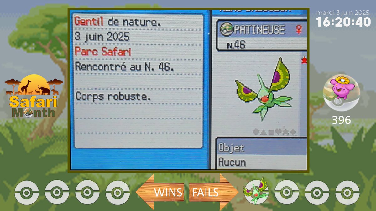 (59☆) Incroyable le premier shiny de l'IRL avec <a href="/LoloDrdSH/">Lolo la ShinyHunteuse 🍁</a>  <a href="/LounSh/">LaVraieLoun</a>  <a href="/DexMousta/">Moustadex</a>  qui tombe après même pas 1h de shasse. Et un maskadra qui rentre first ball en phase 2 en seulement 396 rencontres. Enormément de chance de mon coté ces derniers jours ça fait trop plaisir. #SHLS10