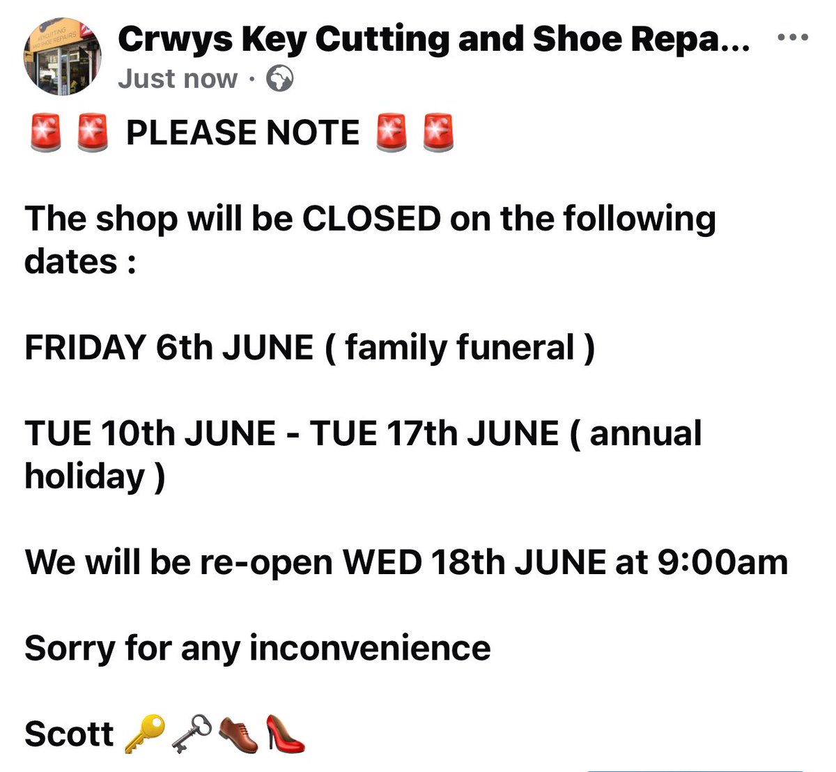Crwys Key Cutting (@crwyskeys) on Twitter photo 