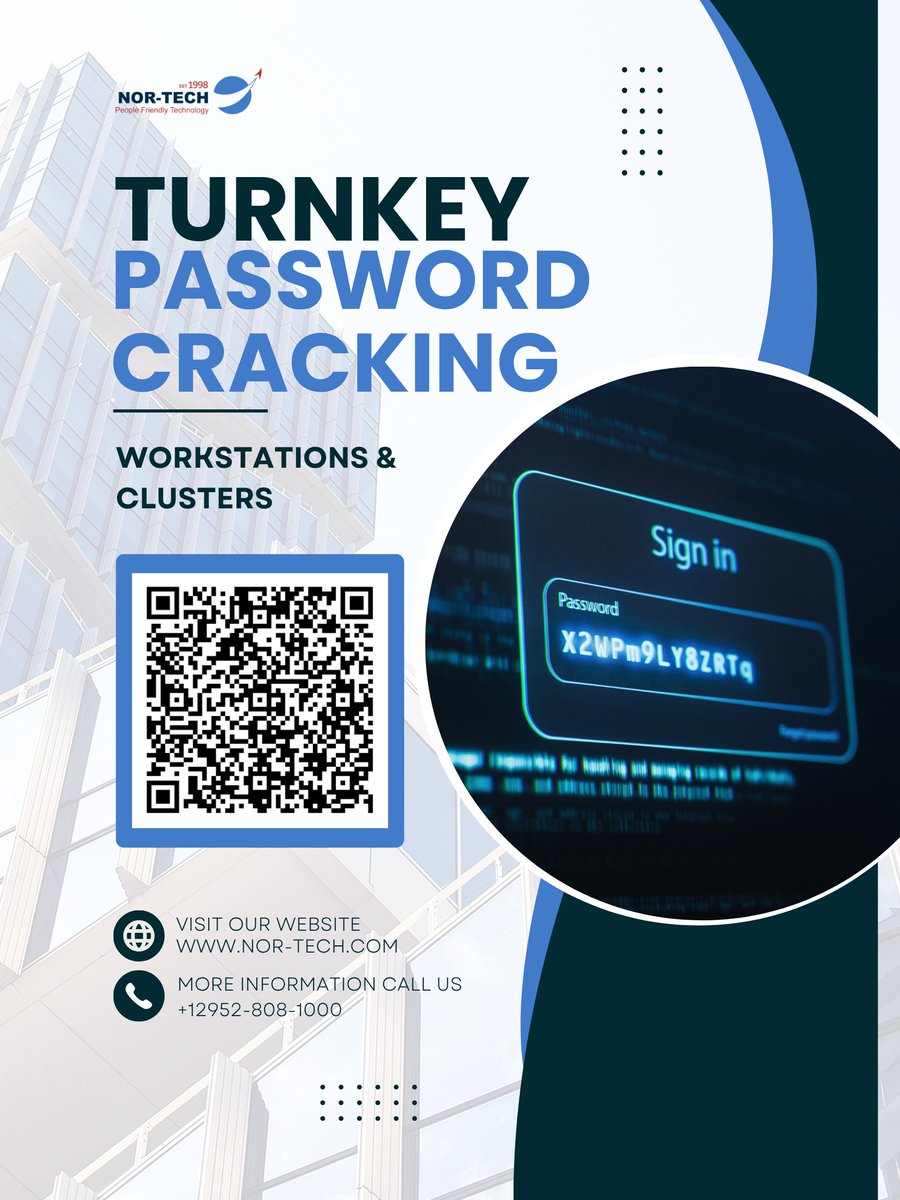 NorTechHPC's tweet image. Our Senior #HPC Account Executive Bob Dreis will be at the #TechnoSecurity Conference in Wilmington, NC, thru Wednesday 6/4 showcasing password- cracking workstations and clusters in Booth #109. Stop by for some high-level brainstorming!