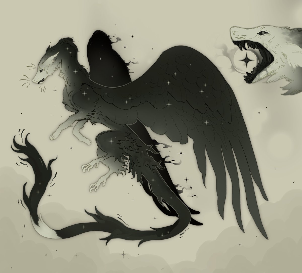 mortimillian's tweet photo. ✨set price adopt✨

The star devourer 🌌

🪐It makes sounds that are similar to the songs of whales 

details below https://t.co/KEgXONpYuX