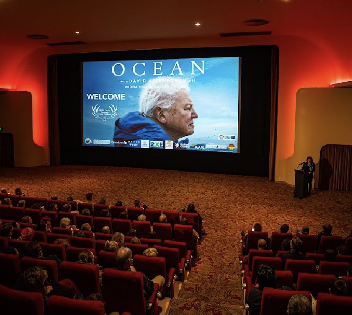 Tonight, we hosted 360 people at a screening of Sir David Attenborough’s OCEAN film. Even with industrial scale destruction due to over fishing, there is still hope. Please see this film &gt; youtu.be/cIZAdCtKT_g?si…