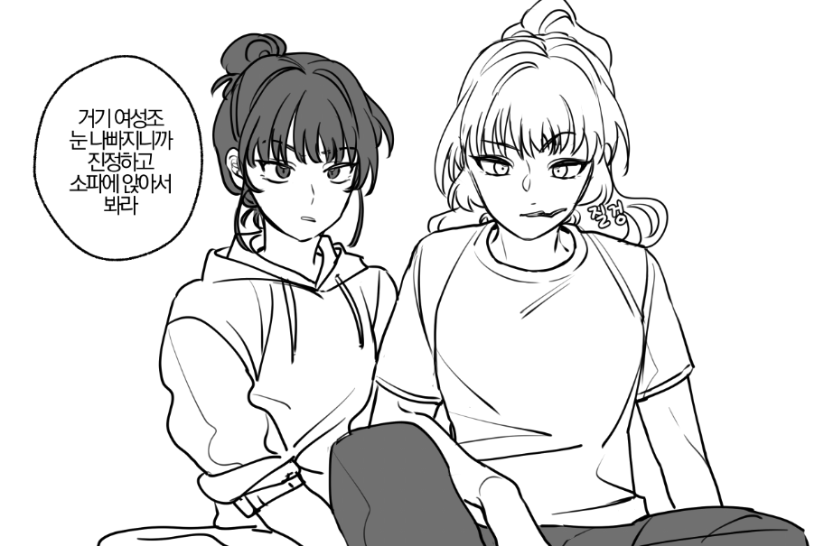 아놔 이런거 그리면서 개표방송 보고있었는데 생각보다 더 빨리 확실 판정 뜬 것
