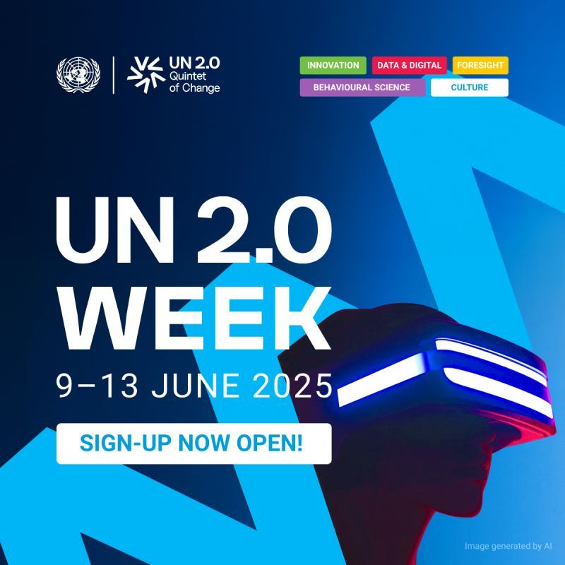Shoko Noda (@shokonoda) on Twitter photo Join us at UN 2.0 Week (9-13 June) & see how <a href="/UNDP/">UN Development</a> is transforming the way we work and respond to crises using AI
Two game-changing solutions on display:
🔹 RAPIDA – crisis assessments in 72h
🔹 Talent Marketplace – smart workforce tools
🚀Save the date: lnkd.in/eUcfCAES Join us at UN 2.0 Week (9-13 June) & see how <a href="/UNDP/">UN Development</a> is transforming the way we work and respond to crises using AI
Two game-changing solutions on display:
🔹 RAPIDA – crisis assessments in 72h
🔹 Talent Marketplace – smart workforce tools
🚀Save the date: lnkd.in/eUcfCAES