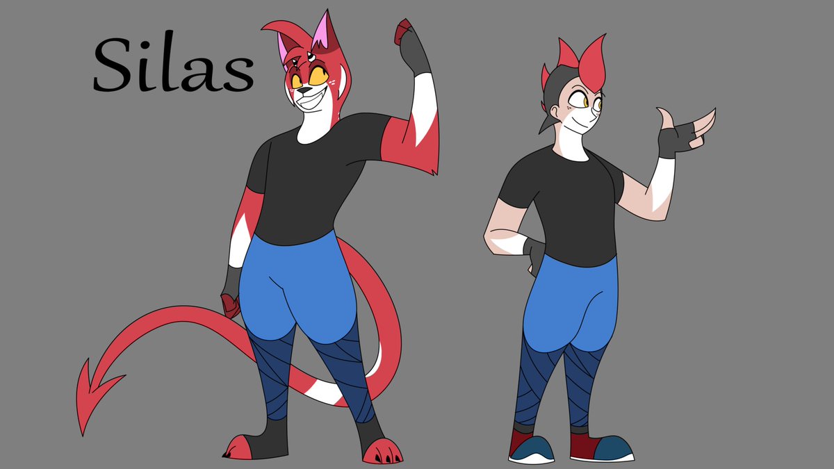 SilasP343's tweet image. Should I come up with a Feral Form for Silas like Loona did in Sinsmas?