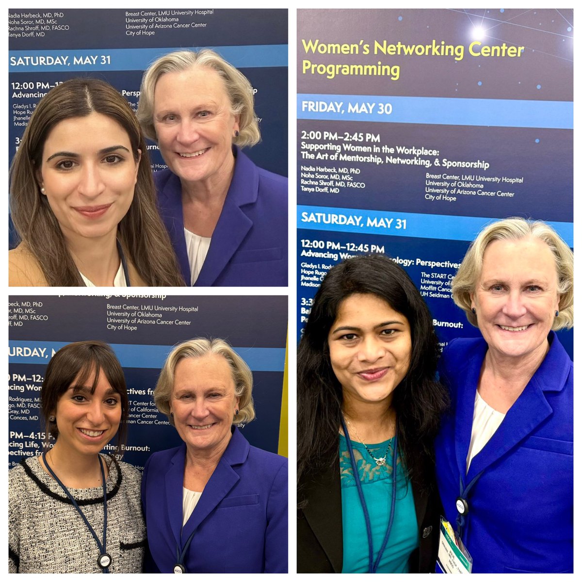 Julie Gralow (@jrgralow) on Twitter photo Really rewarding to spend time in the #asco25 Women’s Networking Center with these future leaders! <a href="/SagalPannu/">Sagal Pannu</a> <a href="/MamthaB/">Mamtha Balla, MD, MPH, FACP</a> Sarah Phillips <a href="/ASCO/">ASCO</a> Really rewarding to spend time in the #asco25 Women’s Networking Center with these future leaders! <a href="/SagalPannu/">Sagal Pannu</a> <a href="/MamthaB/">Mamtha Balla, MD, MPH, FACP</a> Sarah Phillips <a href="/ASCO/">ASCO</a>