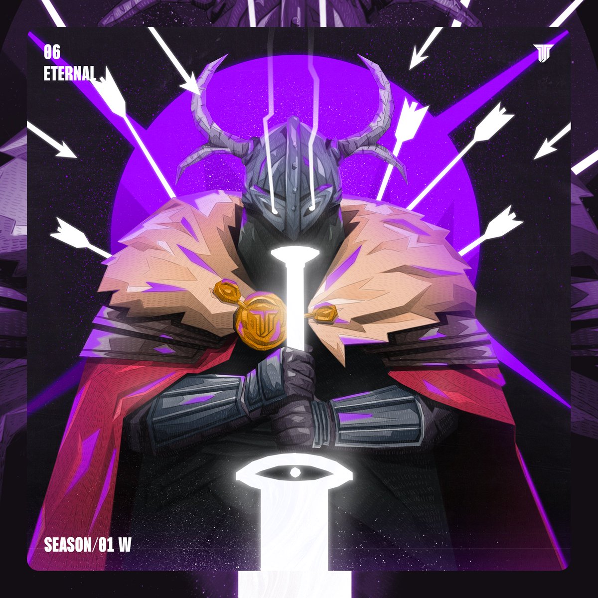 veterans_labs's tweet image. The first Eternal collectible from 'The Eternal Vanguard' drops this week on @drip_haus Store.
💠 Comes with a physical collectible
🎁 Plus some hidden surprises
With this, we close a cycle.
Not the end—just the finale of a legendary chapter.