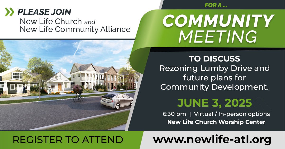 NewLifeDecatur's tweet image. Out of town? No problem. Register at newlife-atl.org for virtual access!