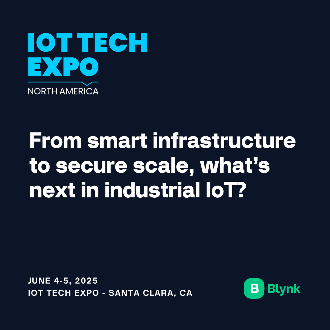 blynk_app's tweet image. 🔍 What’s next in hashtag#IoTConnectivity?
We’ll be speaking at the #IoTTechExpo on June 5, 2025. iottechexpo.com/northamerica  @iottechexpo #IoT #techexevents