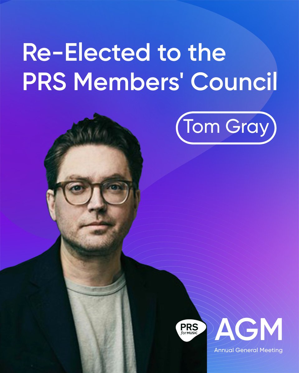 PRSforMusic's tweet photo. It's official, your newly elected and re-elected PRS Members' Council Writer Representatives are:
@cathydennis
@MrTomGray
Philip Pope
Read more at: https://t.co/D5HGUJqvvS
#PRSAGM https://t.co/kQYyIsDMqO