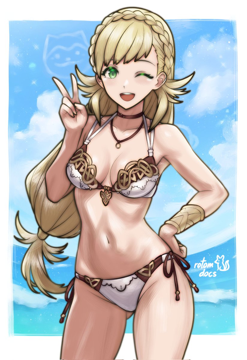kofi swimsuit request of Sharena