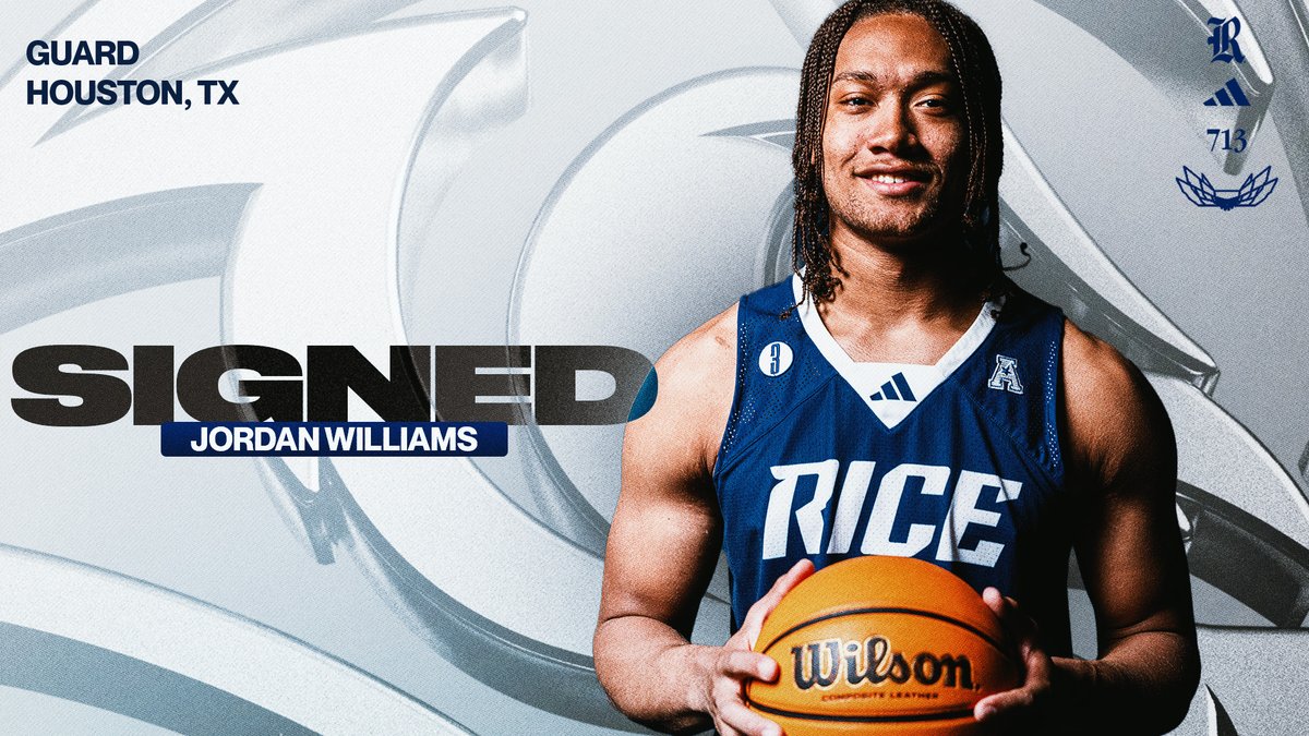 RiceMBB's tweet image. Welcome to South Main, Jordan Williams! ✍️
🔘 6-2
🔘 Guard
🔘 Houston, Texas
#GoOwls👐