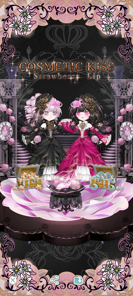 かわいいな？🩷🖤
とりあえずお前誰？なったから
鼻声治してこい🤣🤣🤣！！！！
#ペアリウム #着せ替え