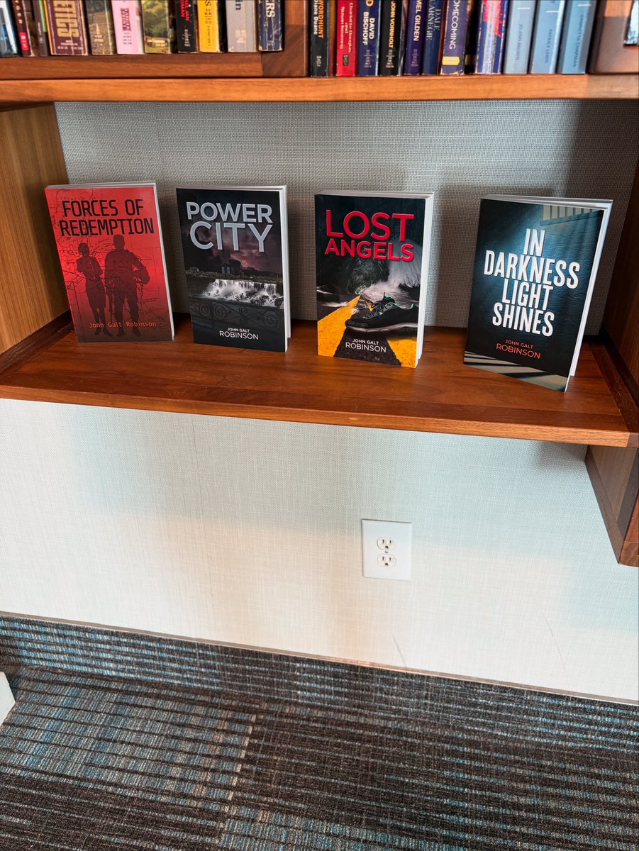 JohnGaltRob's tweet photo. Leaving some complete sets in random book share shelves. Post a photo if you find them!

@RyanSteckAuthor @TheRealBookSpy @BOOKSTORMPod @ddobiasek @BestThrillBooks #grandisland #navy #author #cartels #christytabrizi #joeoshanick #navyseals #johngalt #thrillerbooks #AuthorsOfTwitter #christianfiction #navy