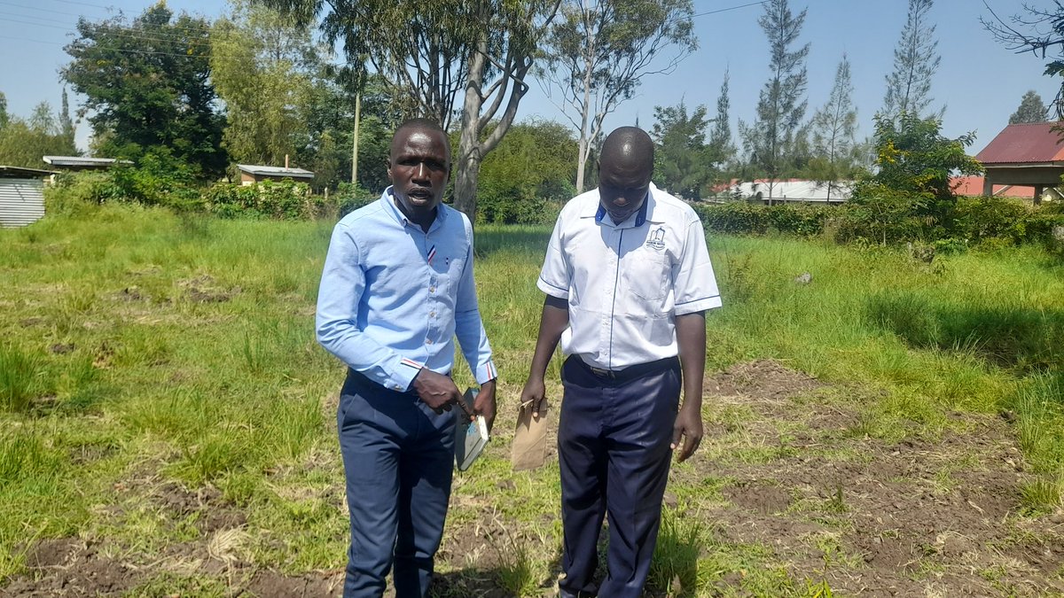 Today we visited the school which will host the World Environment Day.  We laid down plans and logistics for smooth activity 
<a href="/KCCWG/">The Kenya Climate Change Working Group</a> 
<a href="/NemaKenya/">NEMA Kenya</a> 
<a href="/AWF_Official/">AWF</a> 
<a href="/kefeado/">KEFEADO</a> 
<a href="/Afuneh_Ke/">Fredrick Jæ Home</a>