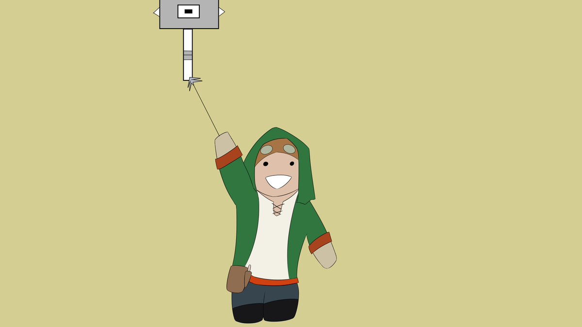 作品名｢すりんがーせんせい｣

作品紹介:ゆる～い主人公のぬいぐるみチャームです！！スリンガーでぶら下がっているのが特徴！！
(ハンマーは、付属してません)

ペンネーム｢Haduki Ren｣

#チャームエントリー
#MHWilds