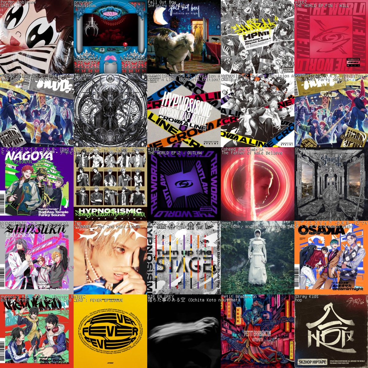 my may 5x5 tells a story and that story is i love hypnotic michael and also the new provoker album is really good and you should listen to it