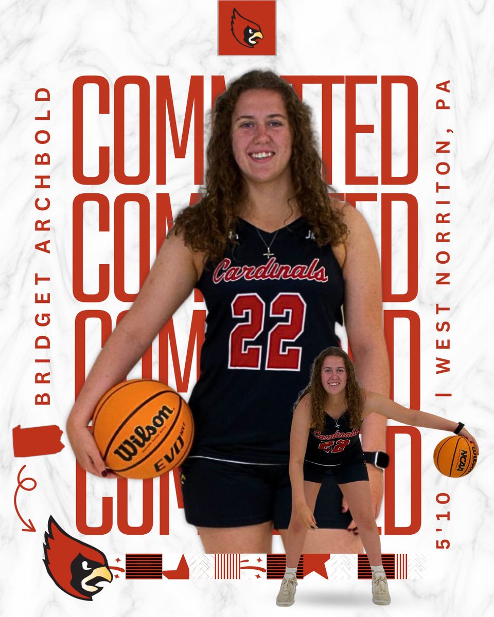 CatholicU_WBB (@catholicu_wbb) on Twitter photo First up we have Bridget Archbold!! 🏀
•
Bridget is a 5’10 guard from Weat Norriton, PA. She played high school ball for <a href="/Carroll_GBball/">ACHS Girls Bball</a> & AAU for the Philly Roots! Welcome to the family, Bridget!! ❤️
•
#WhyNot #Elite #D3Hoops #FlyHigh First up we have Bridget Archbold!! 🏀
•
Bridget is a 5’10 guard from Weat Norriton, PA. She played high school ball for <a href="/Carroll_GBball/">ACHS Girls Bball</a> & AAU for the Philly Roots! Welcome to the family, Bridget!! ❤️
•
#WhyNot #Elite #D3Hoops #FlyHigh