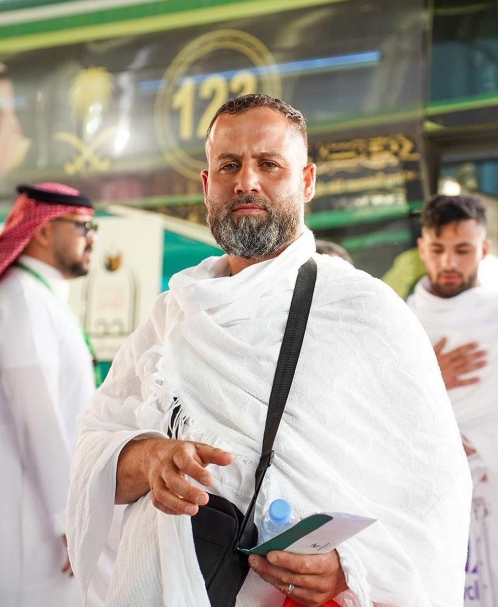 insharifain's tweet image. Families of Palestinians 🇵🇸 Martyrs arrive in the Kingdom for Hajj on invitation from the King