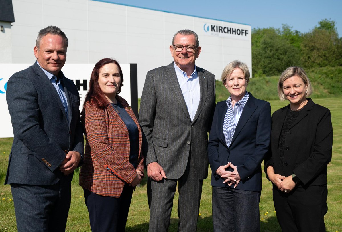 🚗 Exciting developments in Donegal’s manufacturing sector!

Kirchhoff Ireland, a long-established employer in Letterkenny, has launched a major transformation initiative aimed at driving innovation and high-value manufacturing at its facility.

This move marks a significant step
