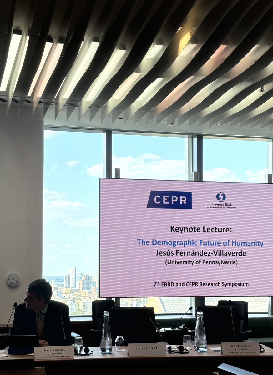 pablo (@pablogguz_) on Twitter photo it was an absolute pleasure having <a href="/JesusFerna7026/">Jesús Fernández-Villaverde</a> with us at the ebrd. exceptional keynote on the kind of big questions that remind you why you got into economics in the first place
gracias jesús! it was an absolute pleasure having <a href="/JesusFerna7026/">Jesús Fernández-Villaverde</a> with us at the ebrd. exceptional keynote on the kind of big questions that remind you why you got into economics in the first place
gracias jesús!