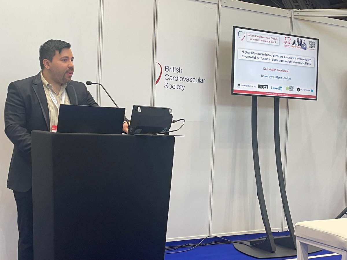 Gabriella Captur (@gabycaptur) on Twitter photo 👏😊Wonderful delivery by <a href="/CTopriceanu/">Cristian Topriceanu, MD</a> at #BCS2025 of his results from MyoFit46
🌟
Life-course BP ➡️ #WhyCMR perfusion in older age
🌟
'Best of the Best' <a href="/BritishCardioSo/">British Cardiovascular Society</a> Imaging Zone
🌟
myofit46.com
Thank you Cristian & <a href="/TheBHF/">British Heart Foundation</a> !!! 👏😊Wonderful delivery by <a href="/CTopriceanu/">Cristian Topriceanu, MD</a> at #BCS2025 of his results from MyoFit46
🌟
Life-course BP ➡️ #WhyCMR perfusion in older age
🌟
'Best of the Best' <a href="/BritishCardioSo/">British Cardiovascular Society</a> Imaging Zone
🌟
myofit46.com
Thank you Cristian & <a href="/TheBHF/">British Heart Foundation</a> !!!