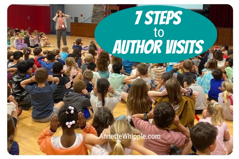 AnnetteWhipple's tweet image. Are you a #kidlit author who wants to visit schools? There's a lot to think about. Here are some tips to get started.
annettewhipple.com/2023/10/7-step…