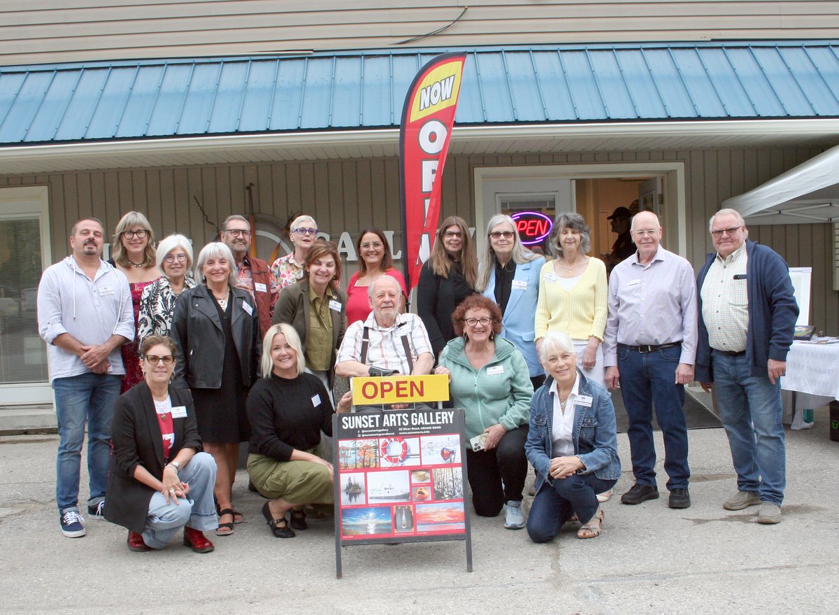 Grand Bend's Sunset Arts Gallery hosts spring open house. lakeshoreadvance.com/news/sunset-ar…