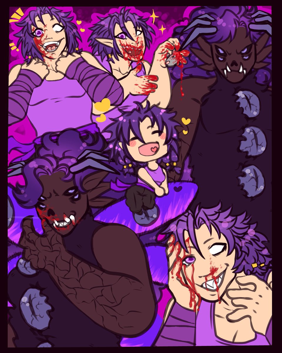 Commission of Irises doodles by <a href="/ASexyTakisBag/">💋venøm🥩</a>