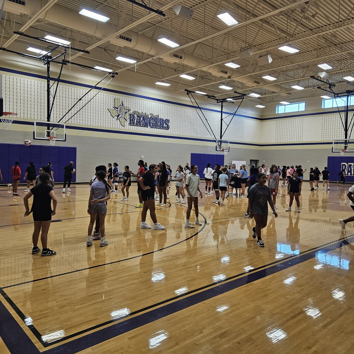 <a href="/ChisholmTrailHS/">CTHS</a> Volleyball Camp Day 2