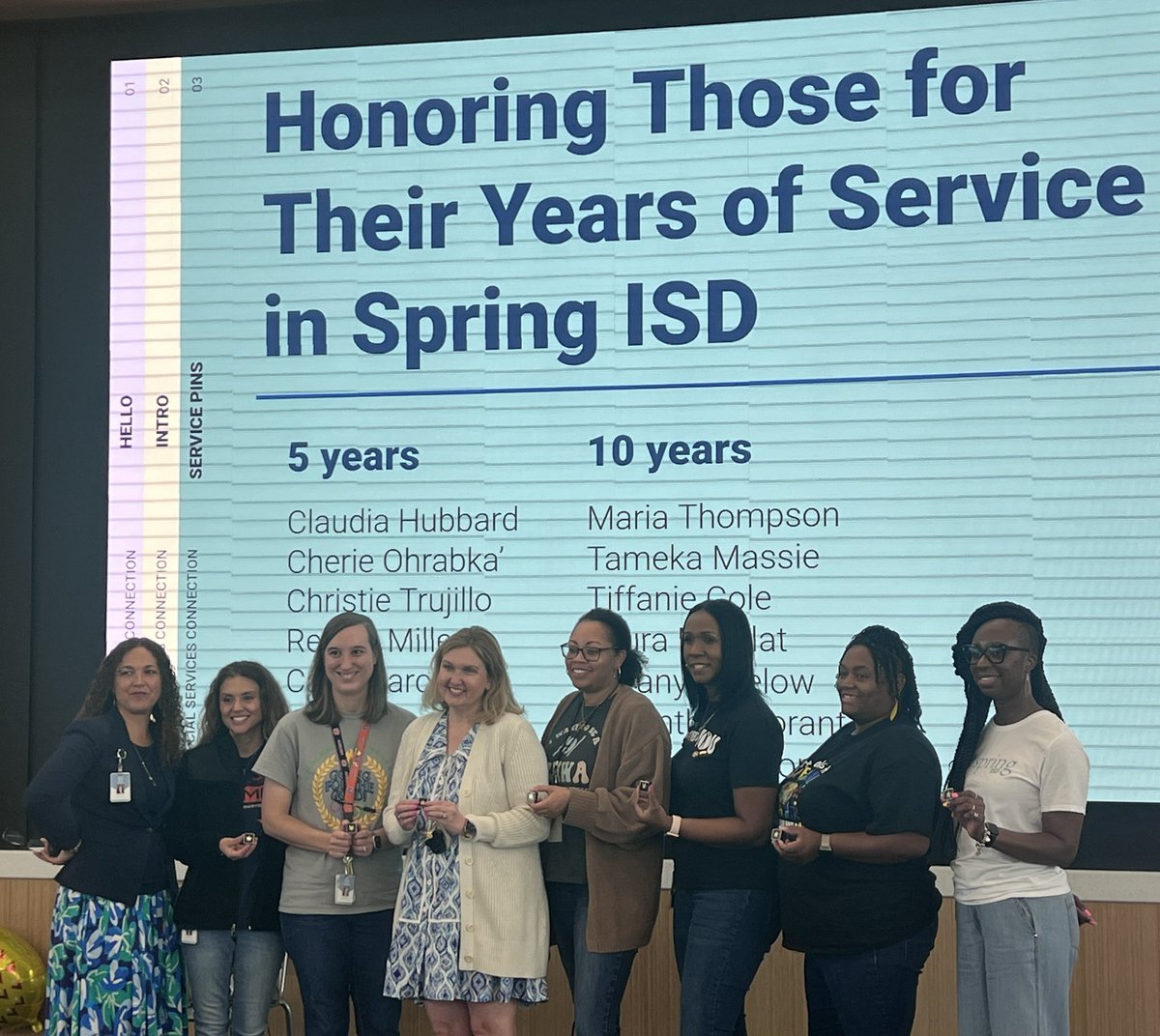 Congratulations to our very own Shontel Newsome for her 10 years of service to <a href="/SpringISD/">Spring ISD</a>
She is committed to #AdvancingAcademics <a href="/evo_newso/">Shontel</a>