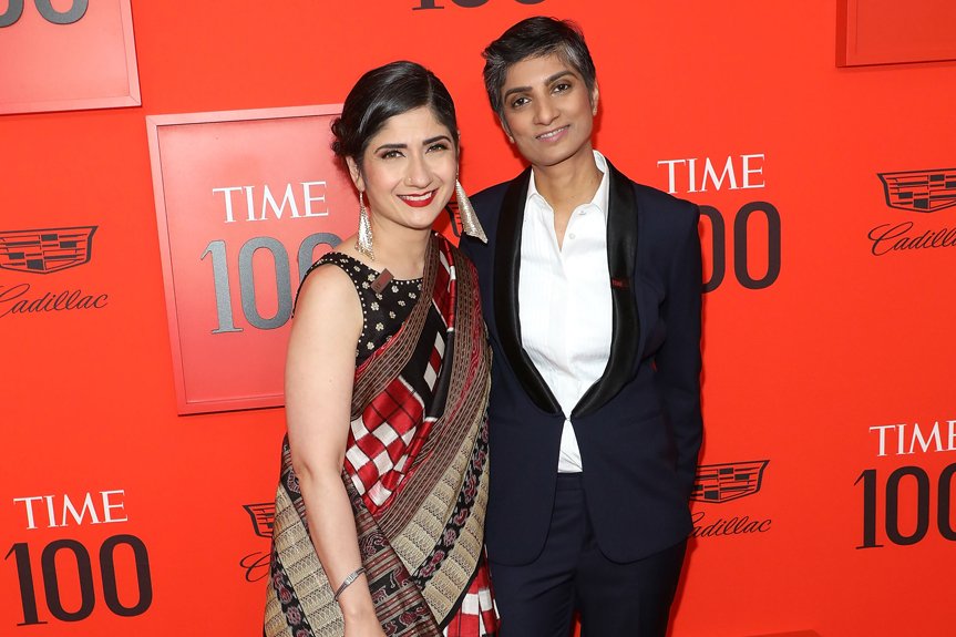 Foreign funded lesbian feminist Arundhati Katju is niece of former Supreme Court judge Markanday Katju.

Here she is with her lesbian wife Menaka Guruswamy(right).

@Time magazine &amp; Harvard manufacture such activists to increase burden on India.