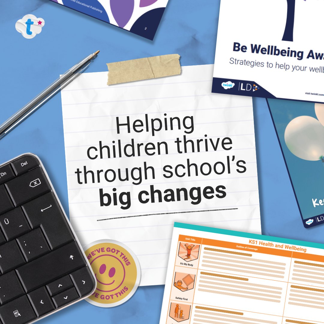 Transition can be challenging for children, teachers and parents.

Nurture resilience to change and life skills from EYFS to Year 6 with DfE aligned, Twinkl Life’s PSHE Curriculum > twinkl.co.uk/l/o0vgq 

#edutwitter